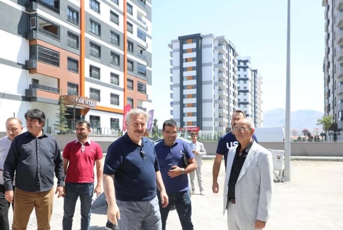 Kayseri Melikgazi'de kentsel dönüşüm çalışmalarına devam